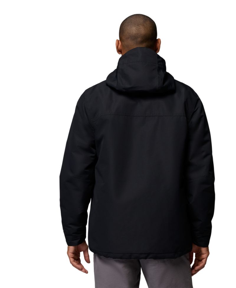 Men's Landroamer Fleece-Lined Waterproof Hooded Jacket