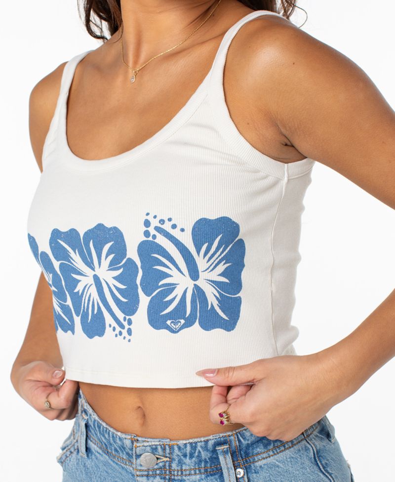 Women's Flower Block Wanderer Tank Top