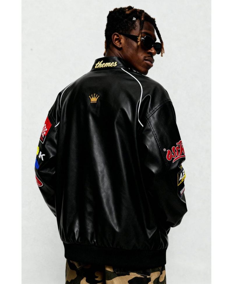 Men's Champs Racing Button-Up Jacket