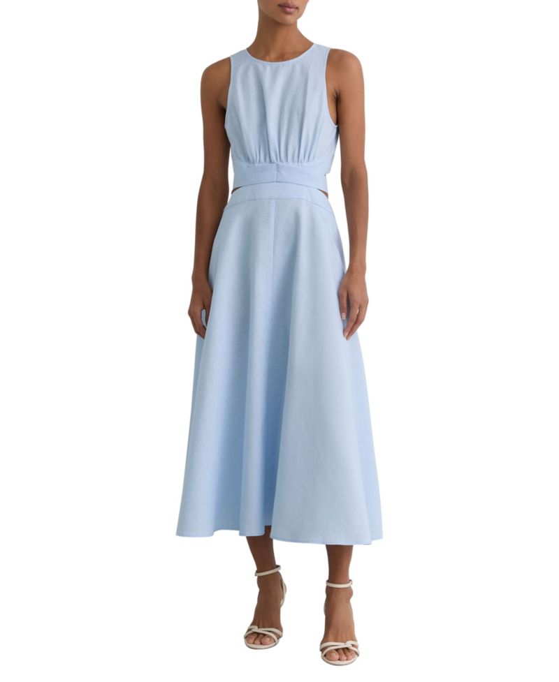 Women's Hazel Fit & Flare Cutout Midi Dress