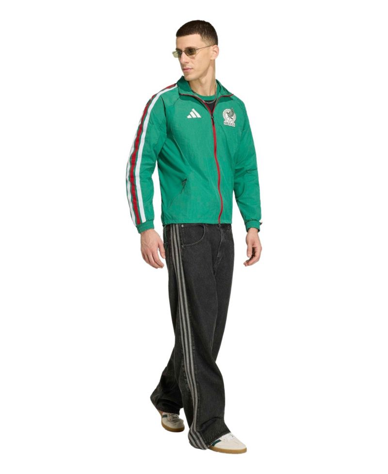 Men's Green Mexico National Team 2026 Home Full-Zip Game Day Anthem Jacket