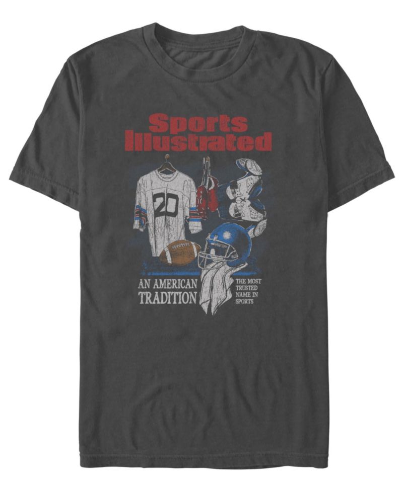 Men's Sports Illustrated American Football Tradition Vintage Graphic T-Shirt