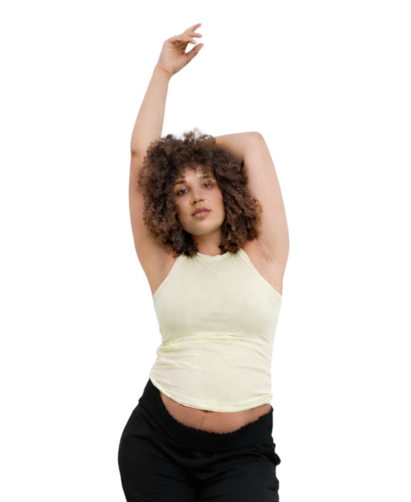 Womens Ribbed Maternity Tank