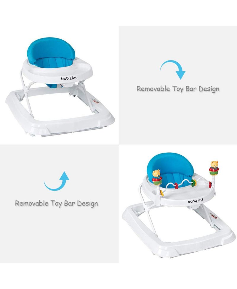 Baby Adjustable-Height Foldable Walker