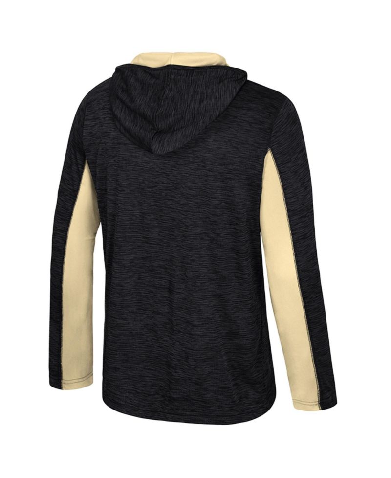 Men's Black Colorado Buffaloes Always Sunny Quarter-zip Hoodie