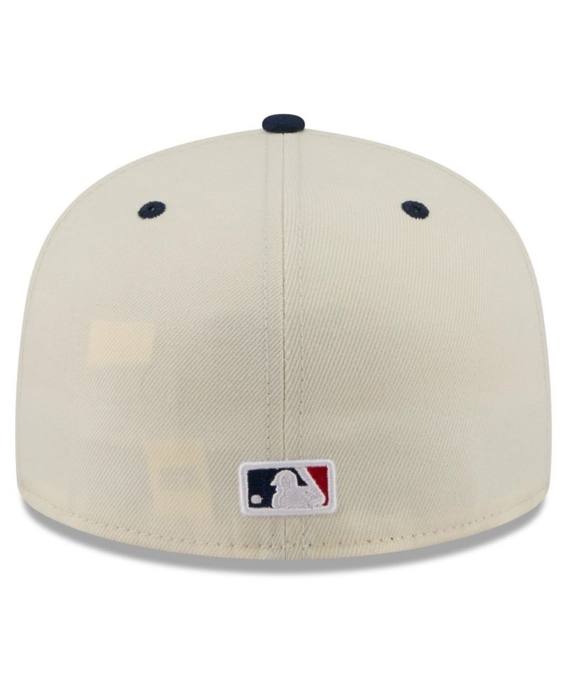 Men's Cream/Navy Baltimore Orioles USA 250 Fourth of July 59FIFTY Fitted Hat