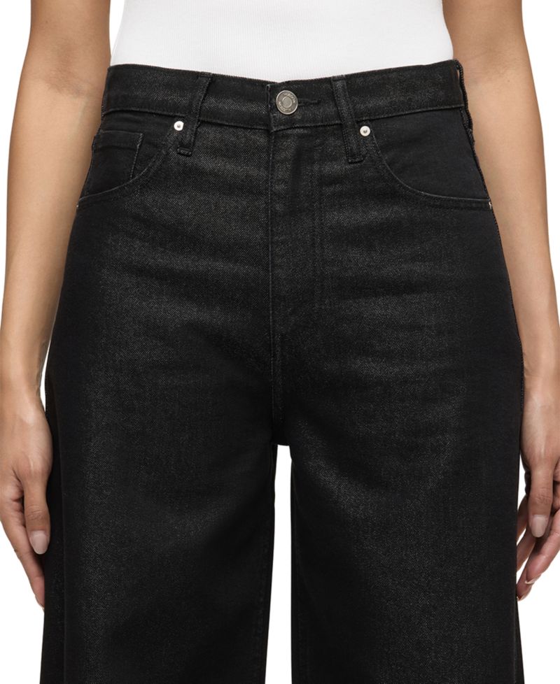Women's Bailey High-Rise Barrel Wide-Leg Denim Jeans