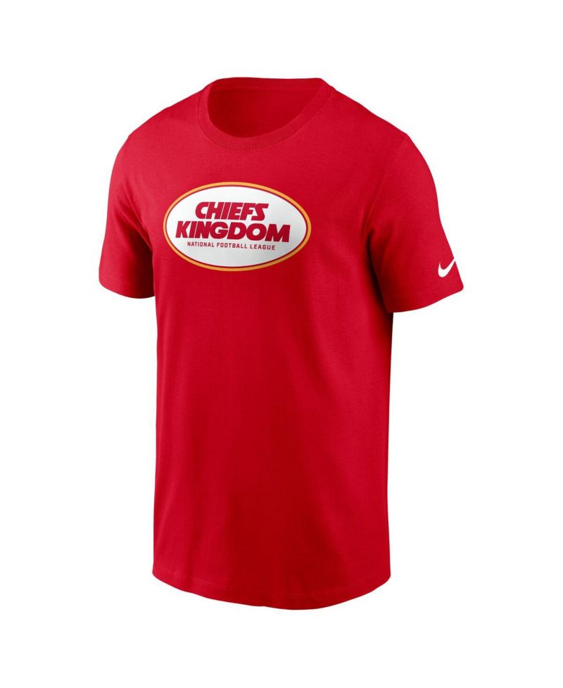 Men's Red Kansas City Chiefs Primetime Local Essential T-Shirt