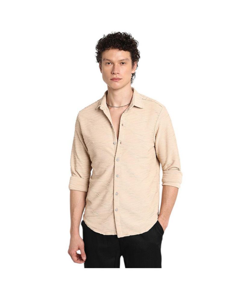Men's Self-Design Wave Shirt