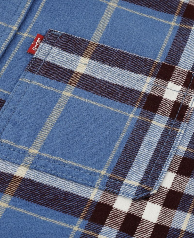 Boys' 2T-7 Hooded Plaid Flannel Shirt