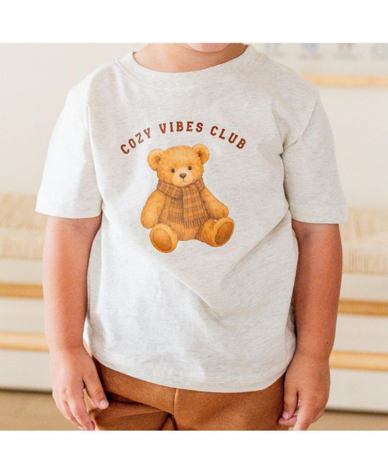 Big Boys Cozy Teddy Short Sleeve T-Shirt