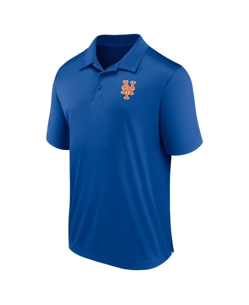 Men's Royal New York Mets Logo Polo Shirt