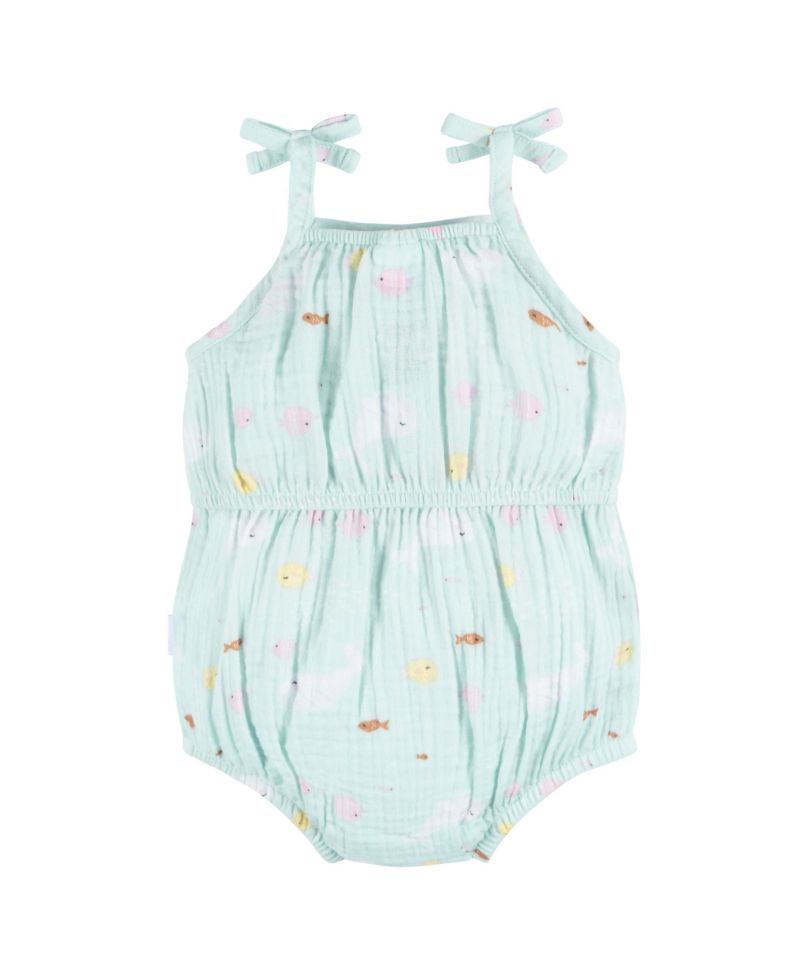 Baby Girls Ocean Romper