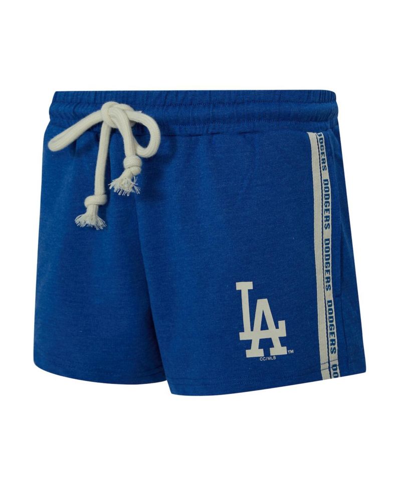 Women's Royal Los Angeles Dodgers Birch French Terry Shorts