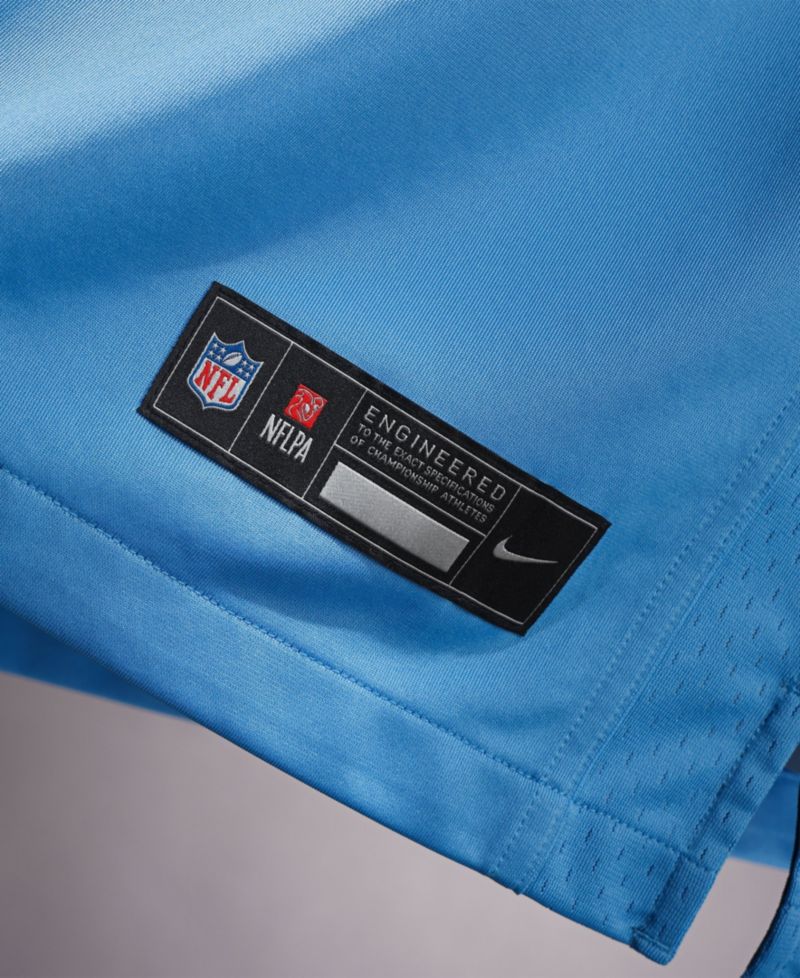 Men's Tony Pollard Light Blue Tennessee Titans Game Jersey