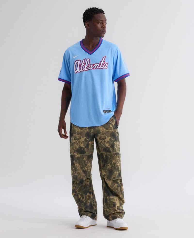 Men's Powder Blue Atlanta Braves 2026 City Connect Stadium Jersey