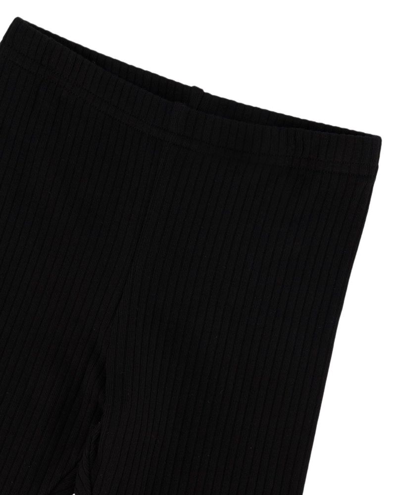 Baby Girls Rib Biker Leggings