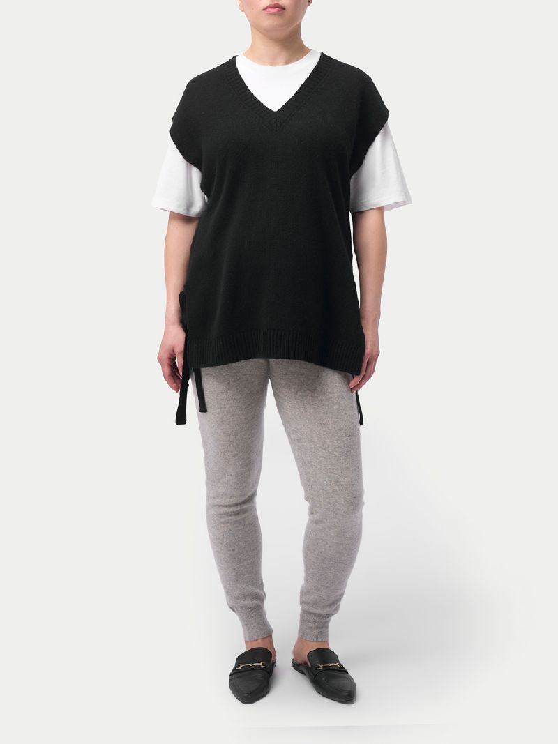 Maternity Over Bump Cashmere Knit Pants