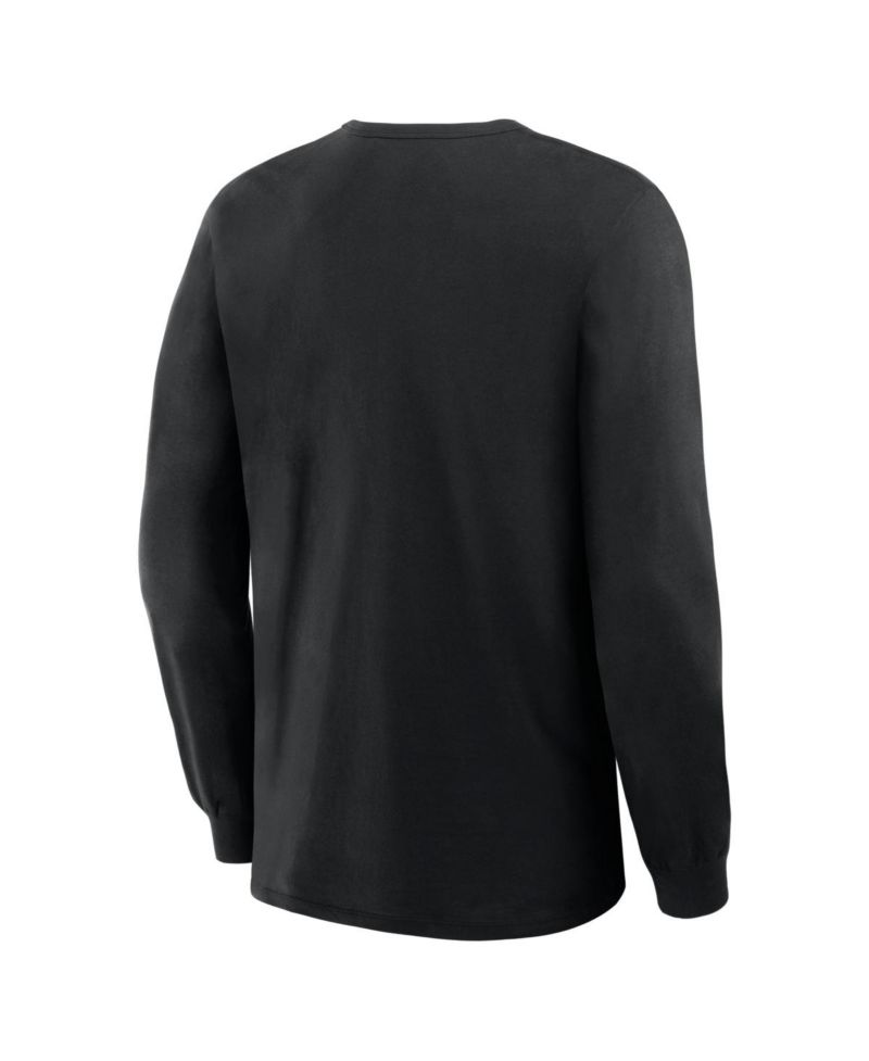 Men's Black Baltimore Orioles Lock-Up Legacy Long Sleeve T-Shirt