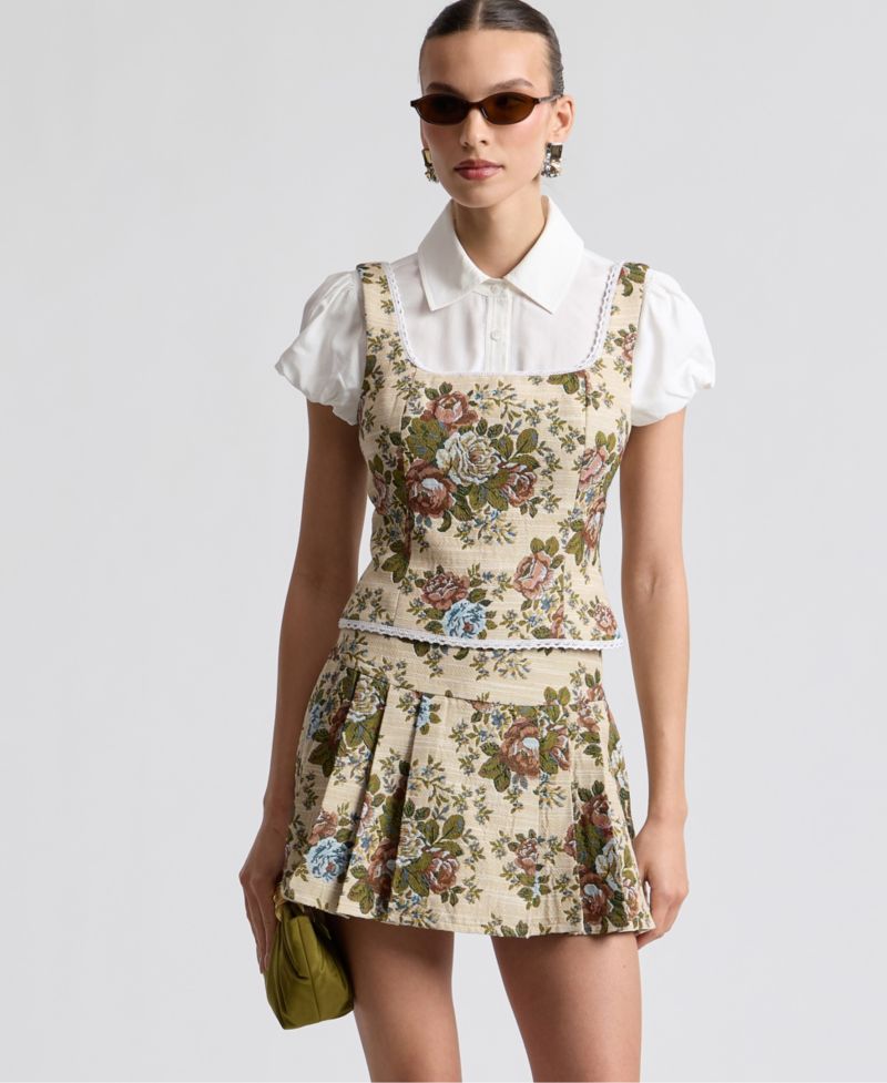 Women's Pleated Skirt