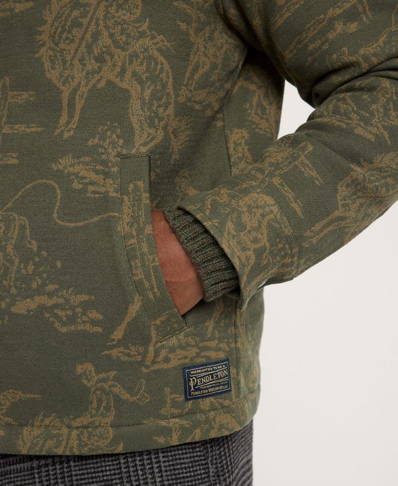 Mens Quilted Chamois Work Jacket