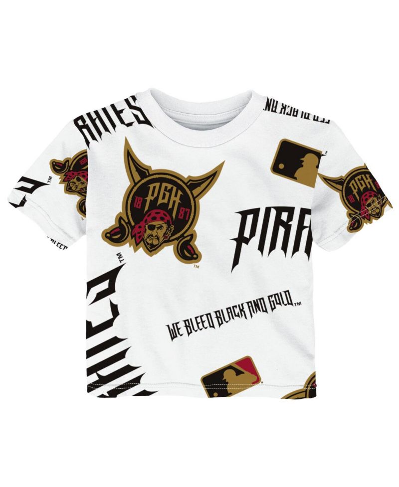 Baby Boys and Girls White Pittsburgh Pirates 2026 City Connect Game Day T-Shirt