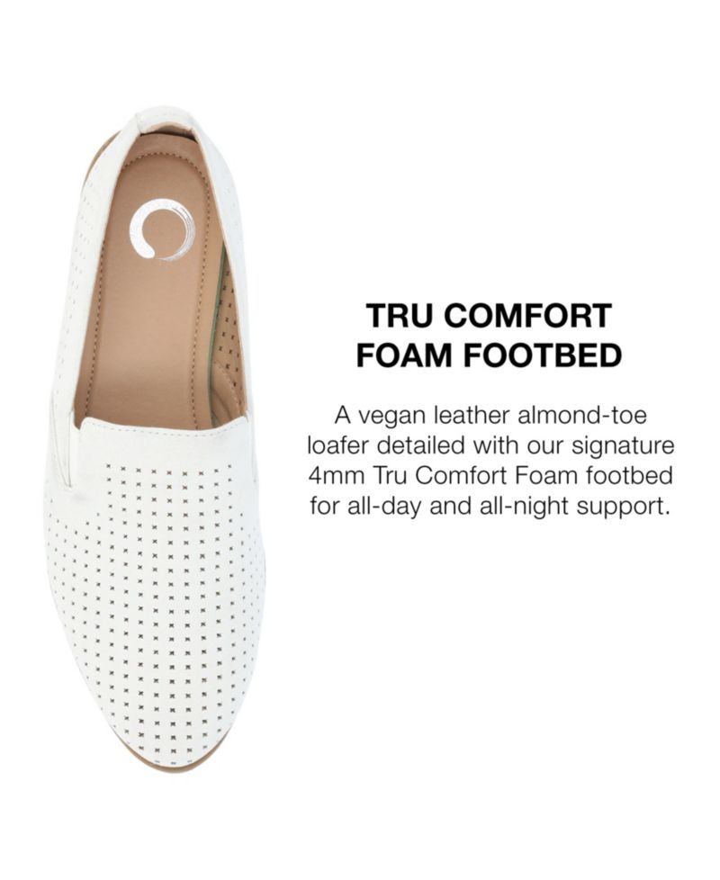 Women's Lucie Perforated Slip On Loafers