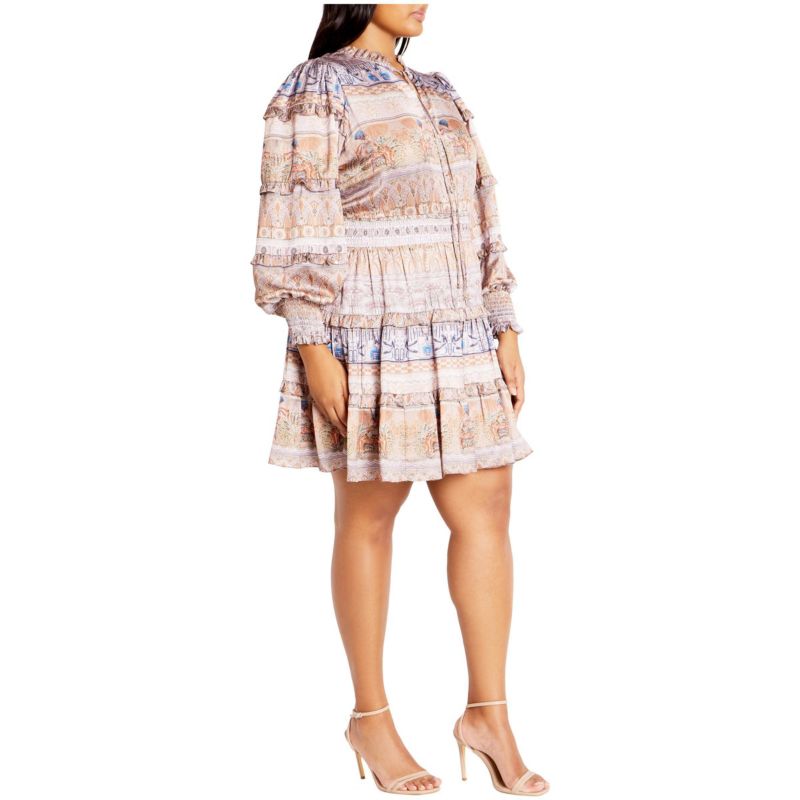 Plus Size Ruffle Nile Dress