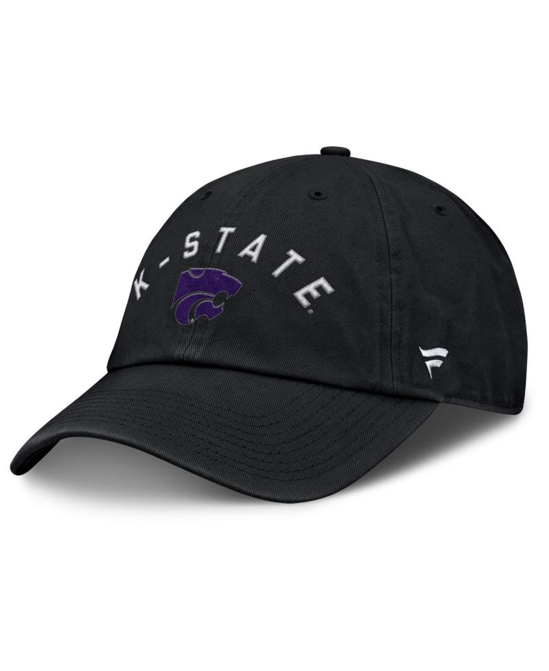 Men's Black Kansas State Wildcats Myth Adjustable Hat