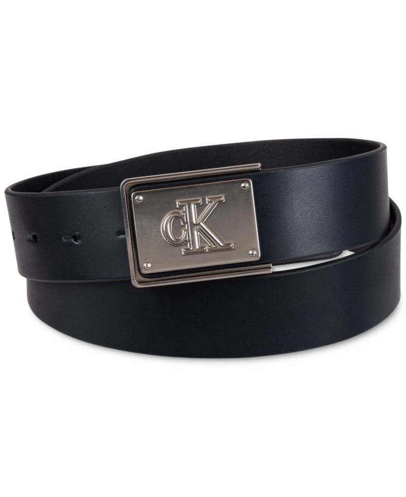 38MM Men's CK Plate Plaque Belt