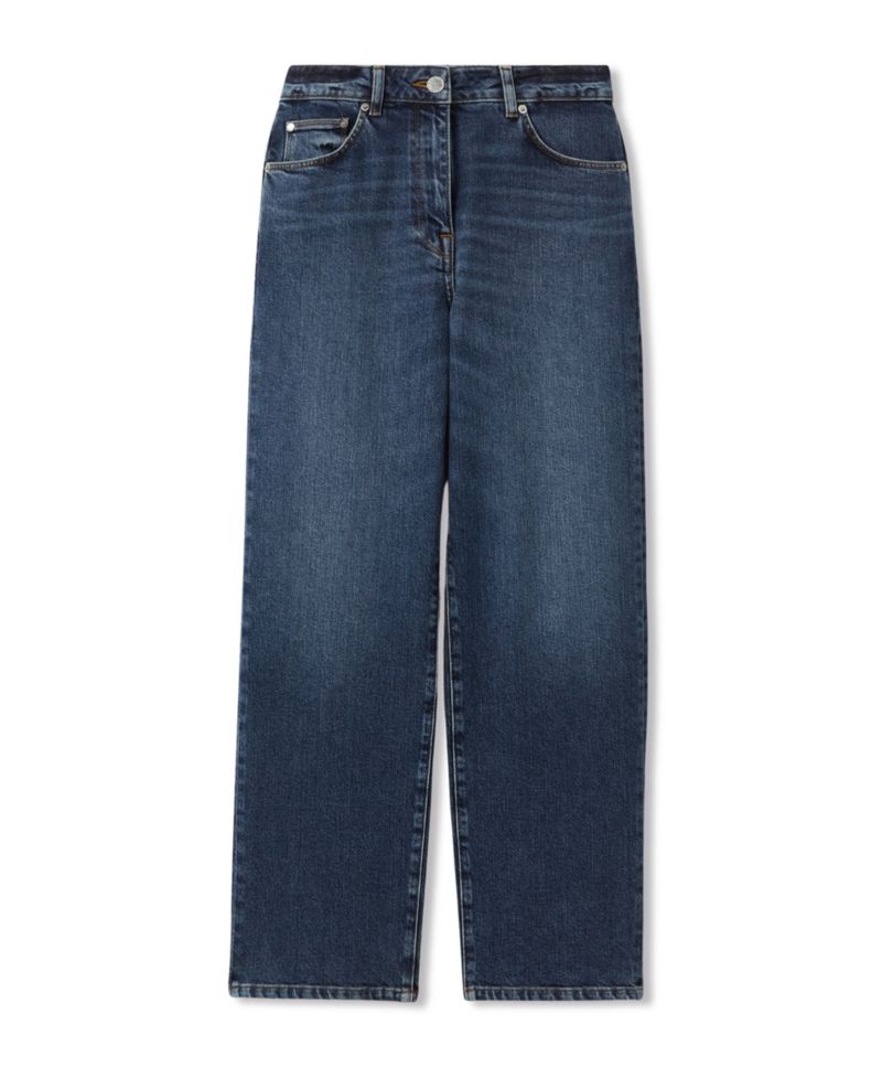 Women's Selin Mid-Rise Straight-Leg Jeans