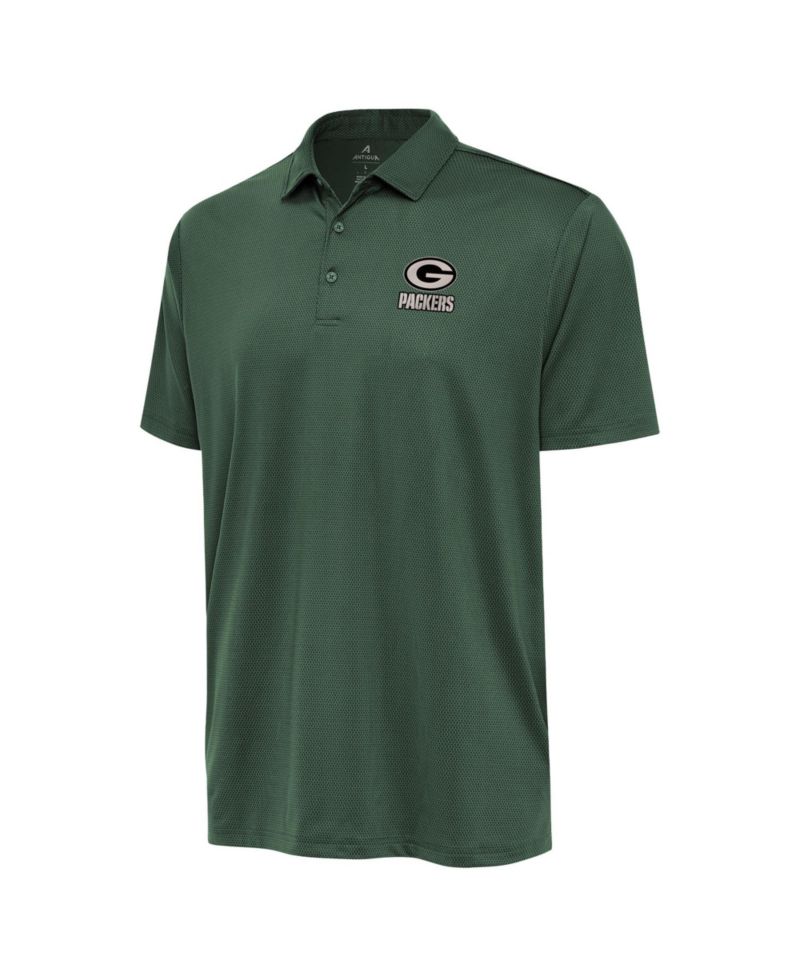 Men's Hunter Green Green Bay Packers Ellipse Performance Polo Shirt