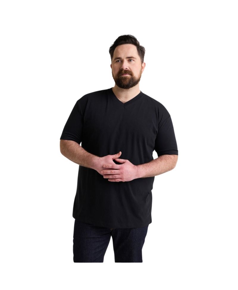 Men's V-Neck T-Shirt, 6-Pack