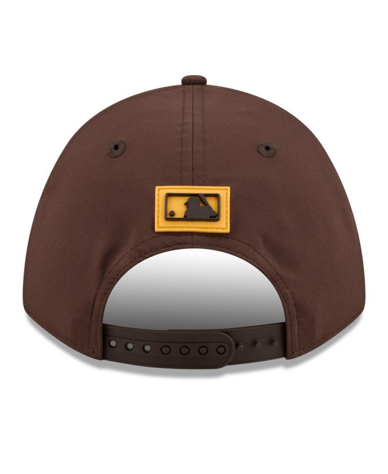 Men's Brown San Diego Padres 2026 Clubhouse 9FORTY A-Frame Adjustable Hat