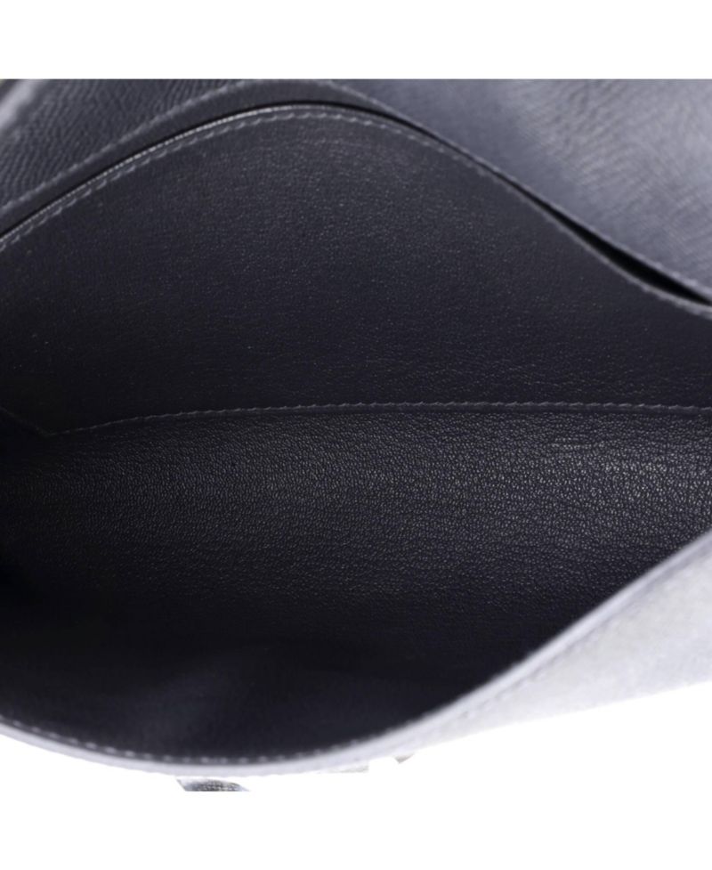 Sac a Depeches Wristlet Pouch Epsom