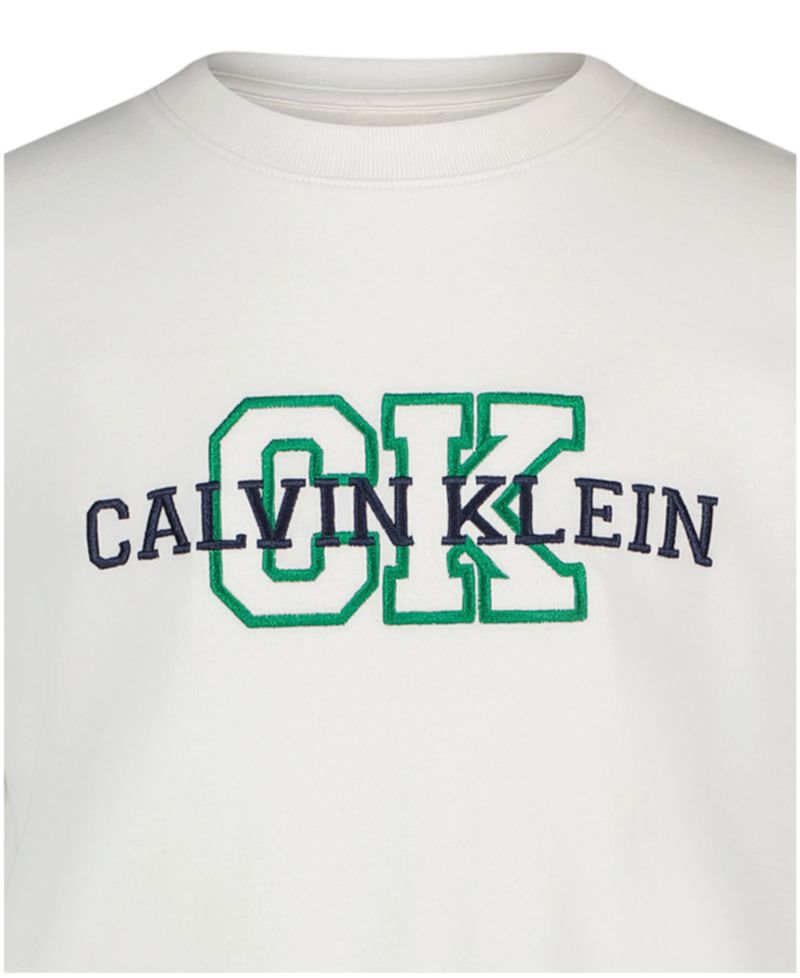Boys' 8-16 Varsity Logo Crewneck T-Shirt