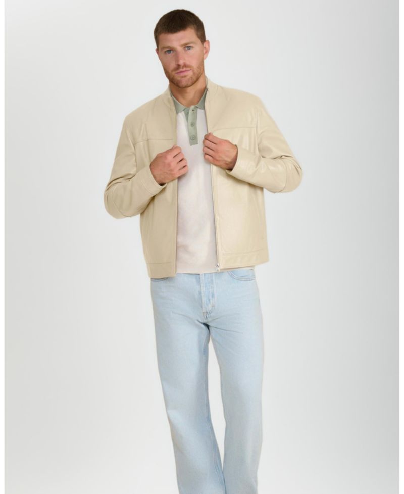 Men's Otis Racer Leather Jacket