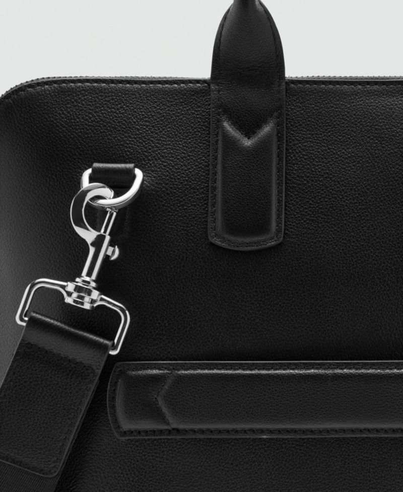 Men's Leather Tote Bag