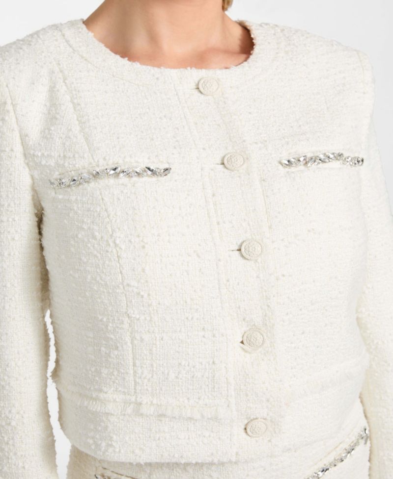 Women's Clotilde Tweed Cropped Jacket