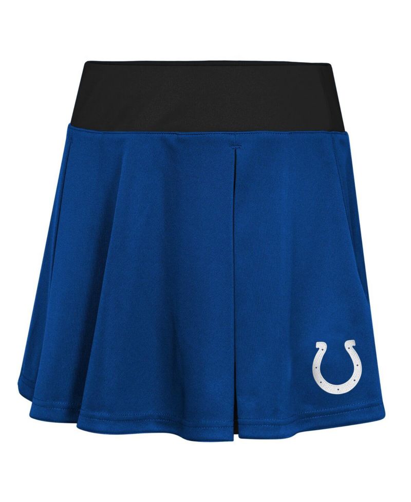 Big Girls 2-Piece Royal Indianapolis Colts Spirit Cheerleader Dress Set