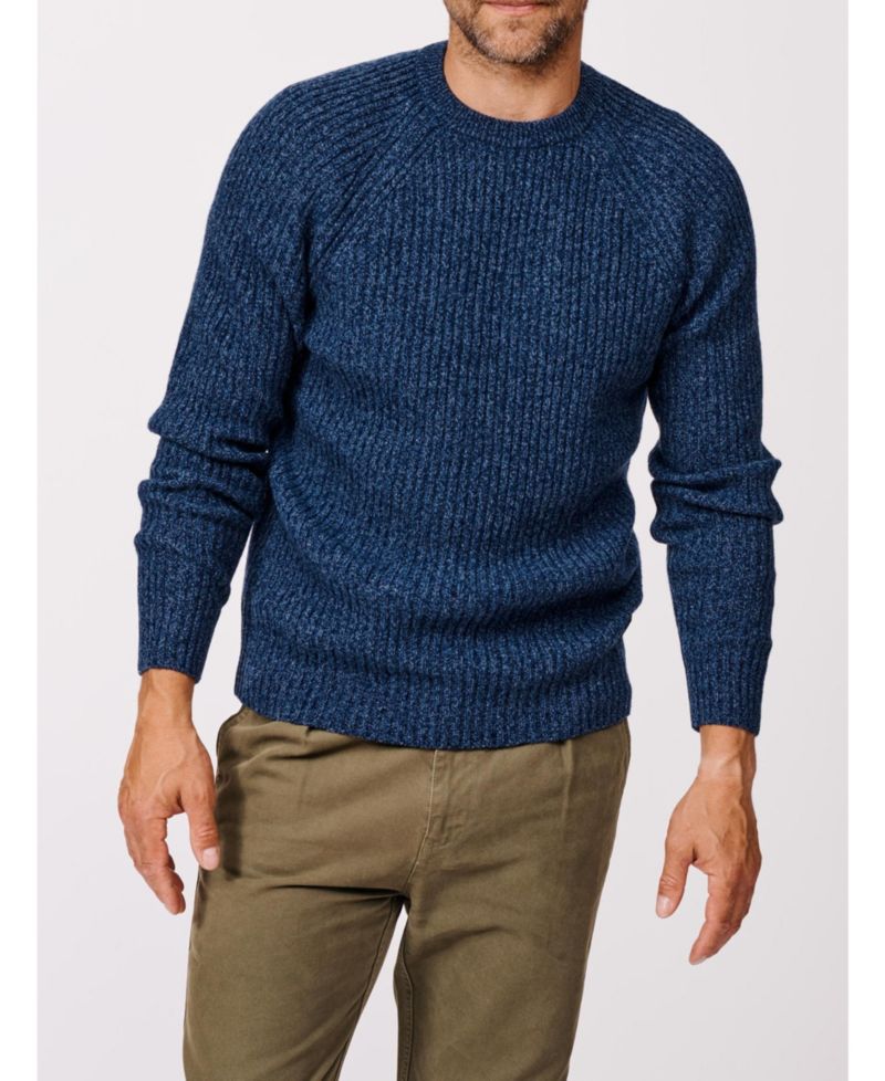 Men's Ray Fisherman Rib Crew Neck Sweater