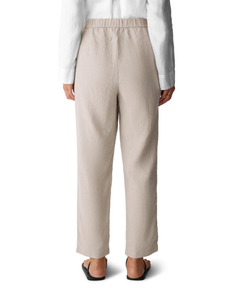 Women's High-Waist Tapered Ankle Pants
