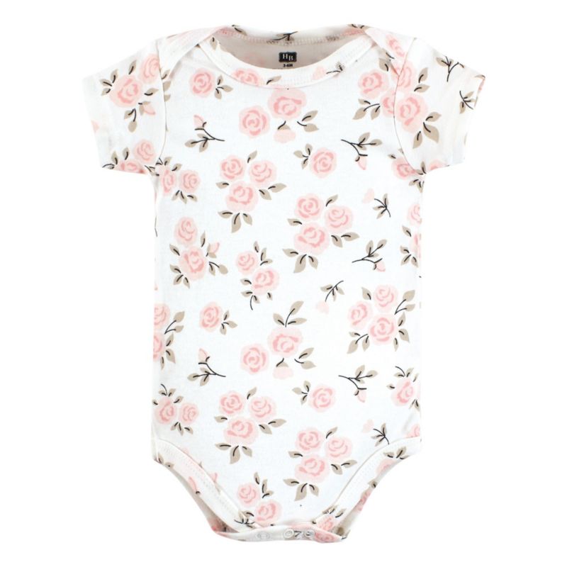 Baby Girls Hudson Cotton Bodysuits 7 - Pack