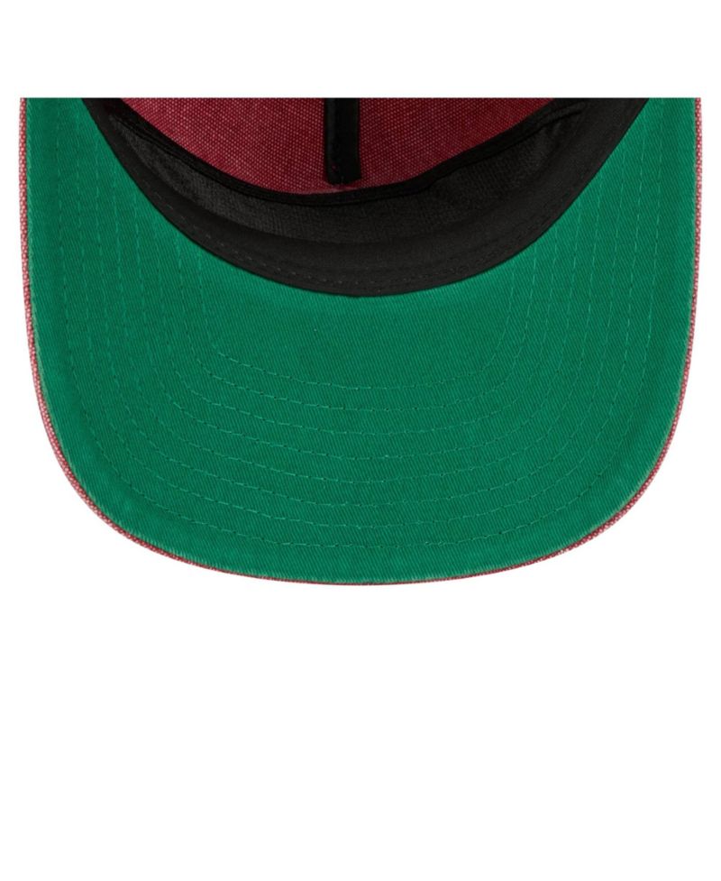 Men's Red Los Angeles Angels Denim Classic 19TWENTY Adjustable Hat