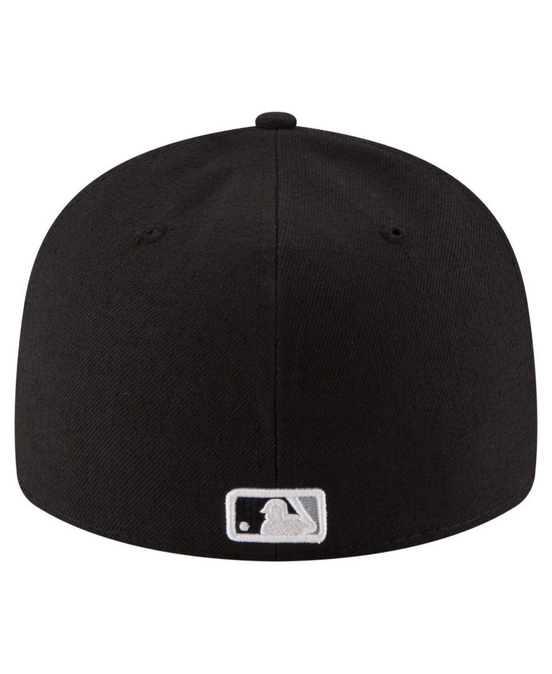 Men's Black Chicago White Sox 125th Anniversary Low Profile 59FIFTY Fitted Hat