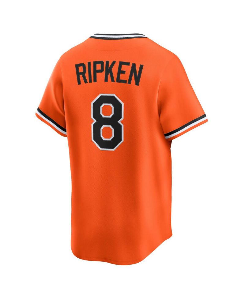Men's Cal Ripken Sr. Orange Baltimore Orioles Throwback Cooperstown Collection Limited Jersey