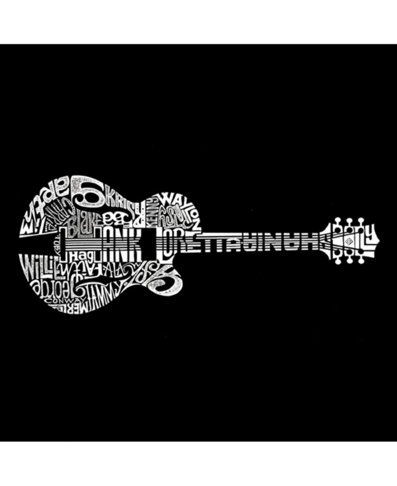 Men's Word Art T-Shirt - Country Guitar
