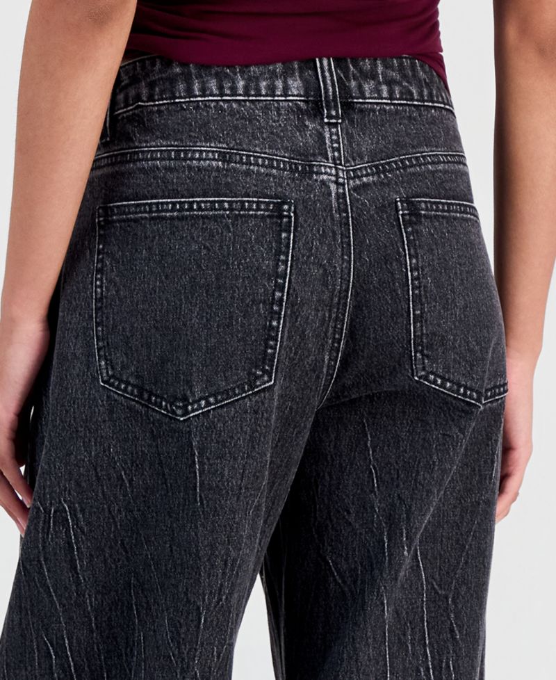 Juniors' Balloon-Leg Jogger Jeans