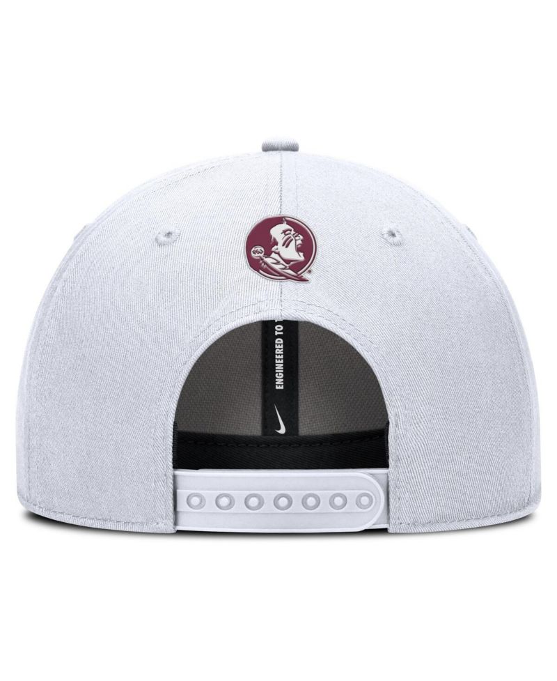 Men's White Florida State Seminoles Rise Practice Adjustable Hat