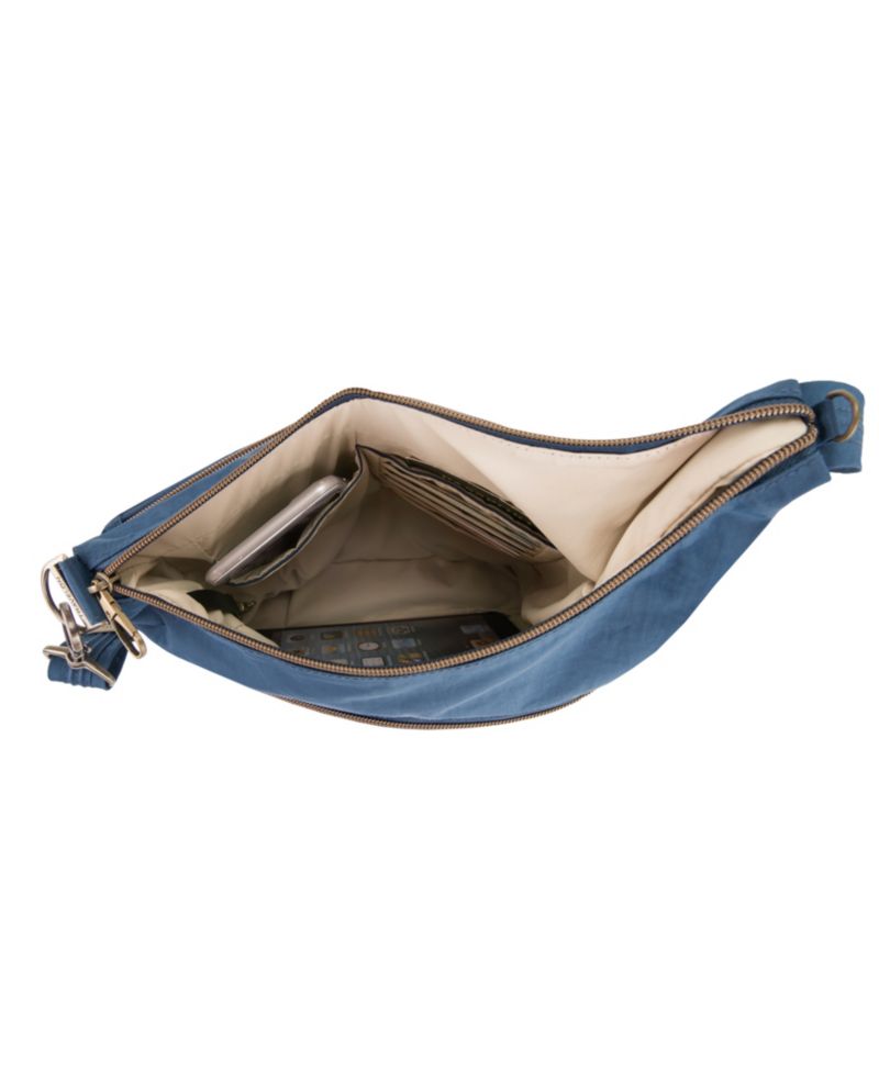Anti-Theft Signature 3 Compartment Crossbody